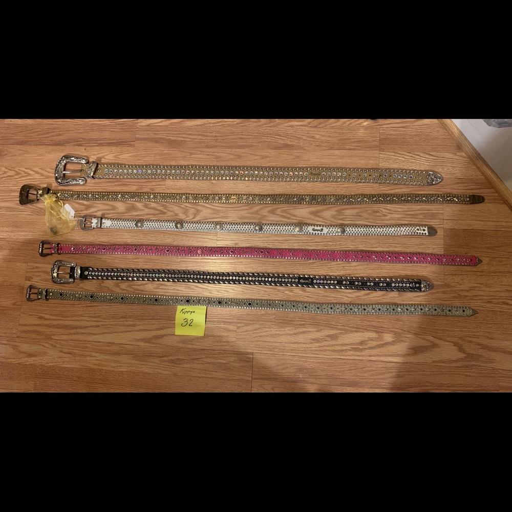 KIPPYS  BELTS   sizes 28 - 38  BLING IT ON !!! - Picture 7 of 16
